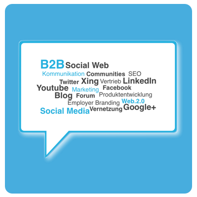 B2B Social Media (Illustration)