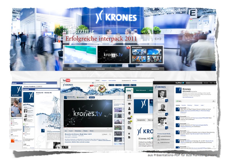 B2B Social Media - Krones - B2B Marketing Award