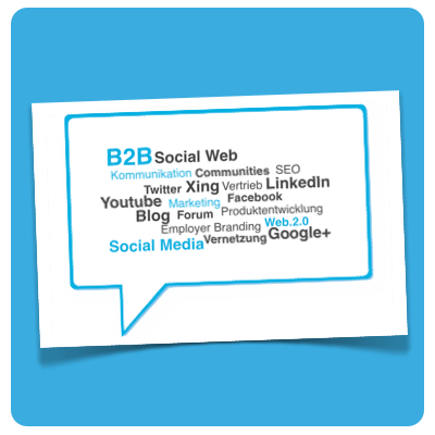 B2B Social Media (Illustration)