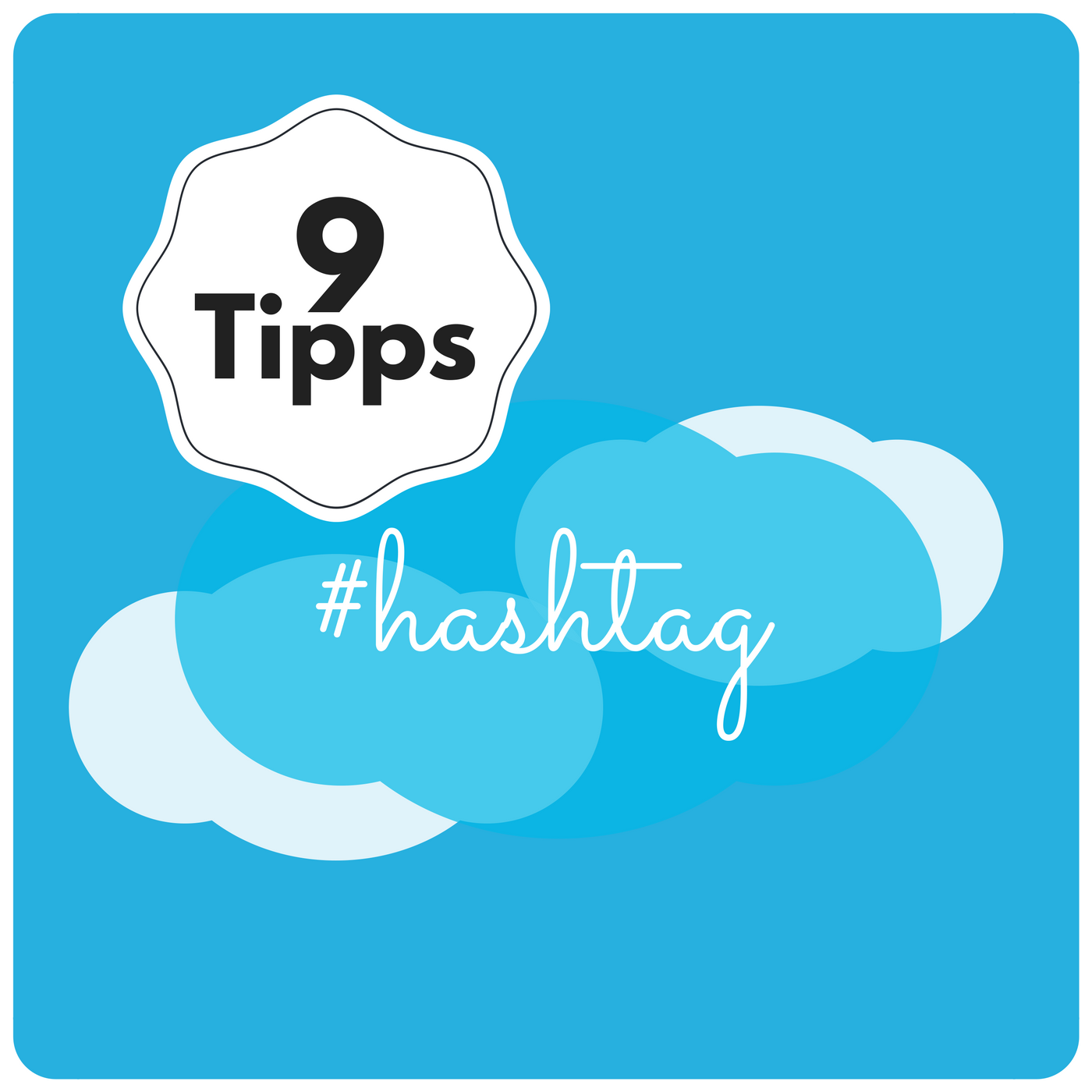 illustration Hashtag Tipps