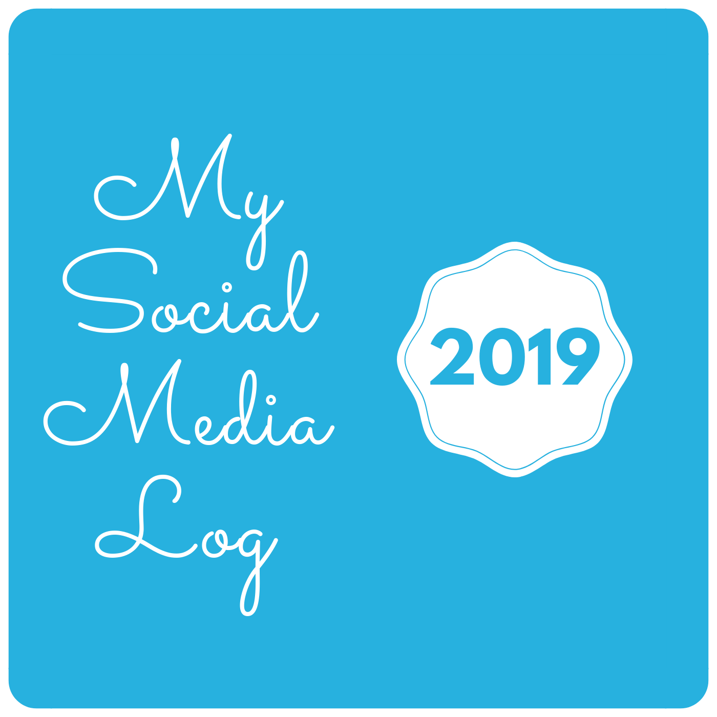 Social Media Log 2019