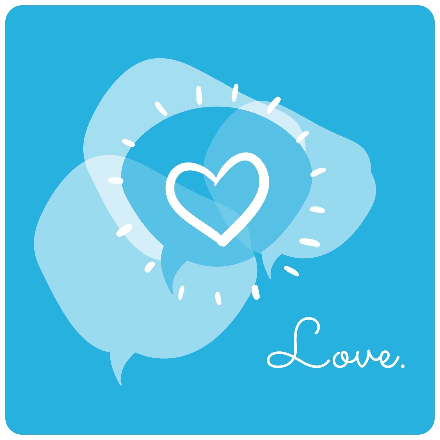 Love Blog Illustration