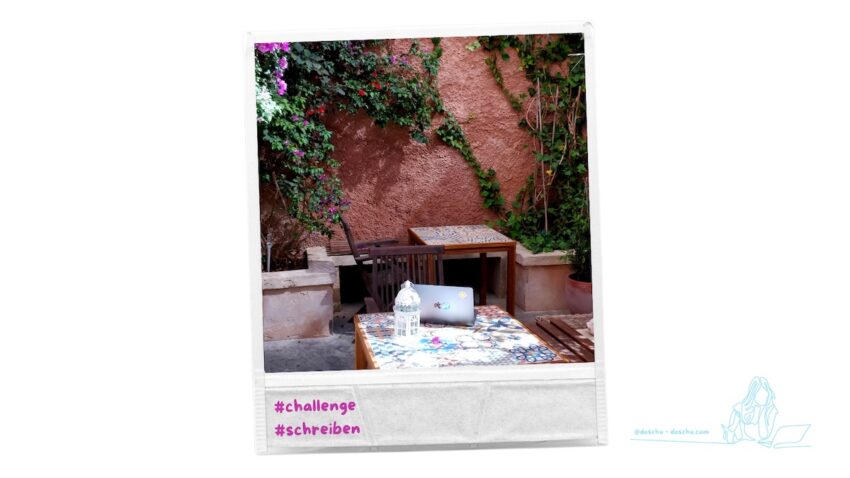 Blogillustration Schreiben Challenge