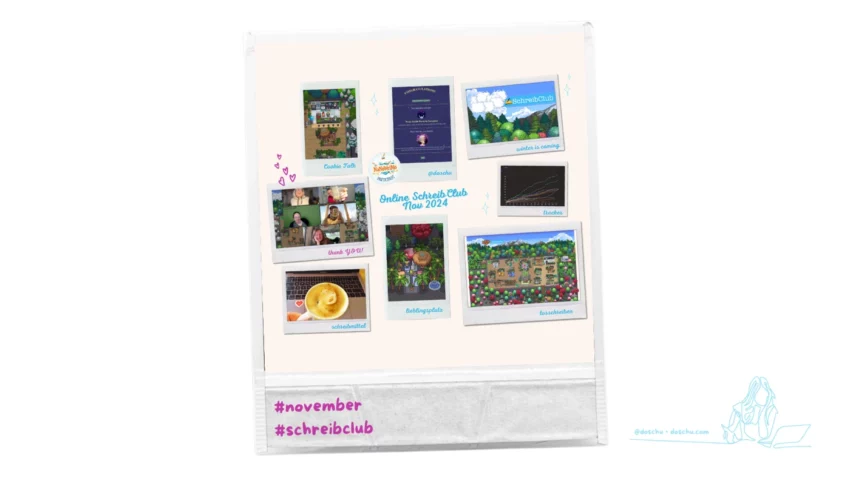 danke november schreibclub titel doschu