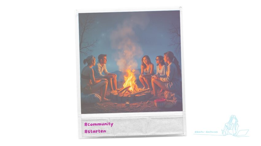 blogillustration doschu community starten